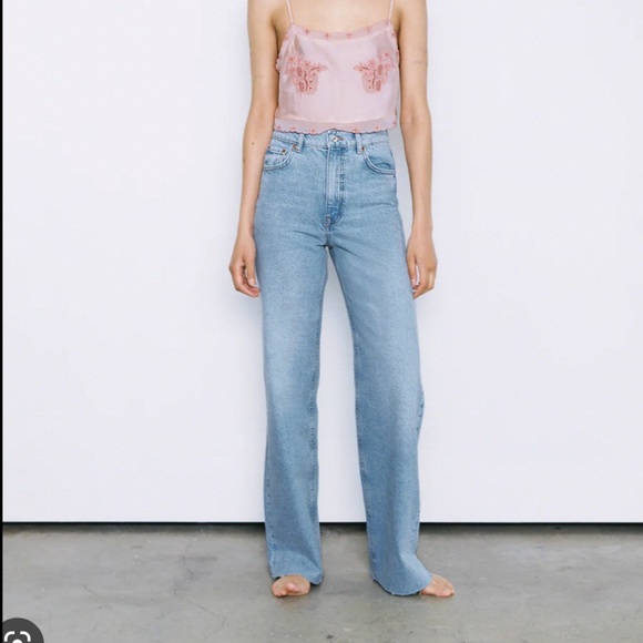 Zara Jeans Zara 9s Full Length Jeans Sz 4 Poshmark